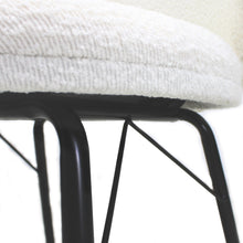 Cargar imagen en el visor de la galería, SILLA PARA COMEDOR EN TELA BOUCLE