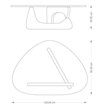 Cargar imagen en el visor de la galería, Mesa de Centro Replica ISAMU NOGUCHI COFFEE TABLE
