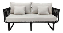 Cargar imagen en el visor de la galería, SILLÓN LOVESEAT MODELO SAYULA EN CORDON DE NYLON Y ACERO