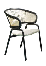 Cargar imagen en el visor de la galería, Silla de Rattan Sintético Estilo Parisino Modelo BISTRO (FRANZ)