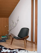 Cargar imagen en el visor de la galería, Silla Replica Shell (Hans Wegner)