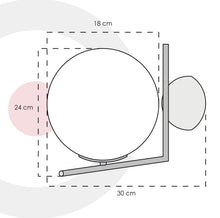 Cargar imagen en el visor de la galería, Lampara Arbotante 2ADI03
