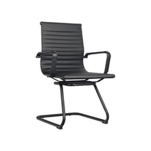 Cargar imagen en el visor de la galería, Silla de Oficina de Visita Estilo Eames Black Edition
