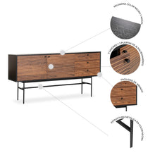 Cargar imagen en el visor de la galería, CREDENZA ESTILO MINIMALISTA MODELO PIAMONTE
