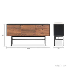 Cargar imagen en el visor de la galería, CREDENZA ESTILO MINIMALISTA MODELO PIAMONTE
