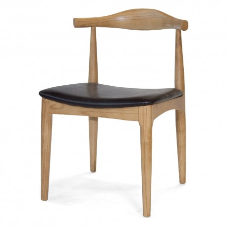 SILLA ESTILO WEGNER MODELO ROUND CHAIR SIN BRAZO