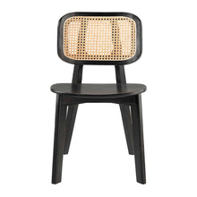 Cargar imagen en el visor de la galería, Silla de Comedor Madera y Bejuco Mayra
