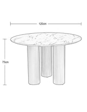 Cargar imagen en el visor de la galería, Mesa Comedor Magnus Stone 120cm
