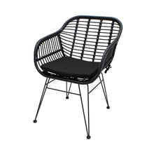 Cargar imagen en el visor de la galería, SILLA DE EXTERIOR EN RATAN SINTETICO MODELO TOBAGOO
