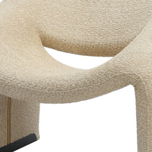 Cargar imagen en el visor de la galería, Sillon Ocasional en Tela Sherpa Modelo Belle
