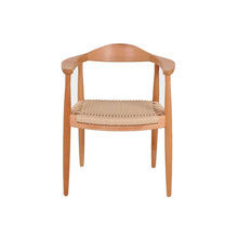 Cargar imagen en el visor de la galería, Silla Replica Wegner Round Chair Tejida
